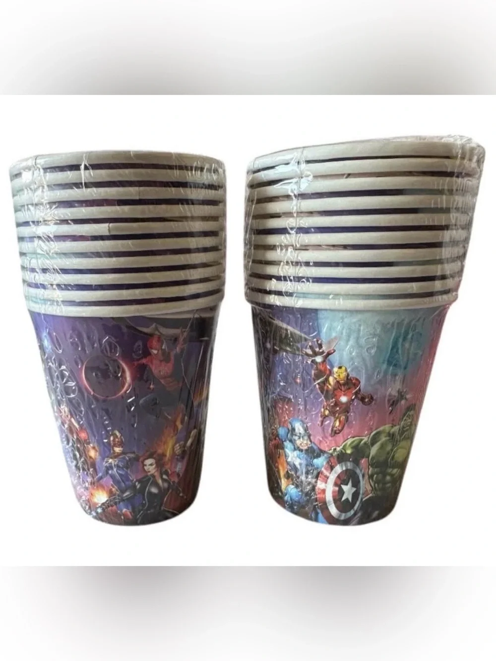 Marvel Avengers Party Supplies 162 Pc Tableware Plates Cups Napkins Utensils